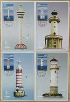 Over 100 Philatelic Corporation MC-74 Modern Lighthouse Extreme Postcard Xinjiang Goods