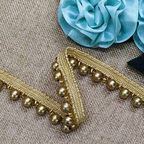 Clothing accessories polyester webbing handmade bead chain beads a large number of spot factory direct sales can be customized