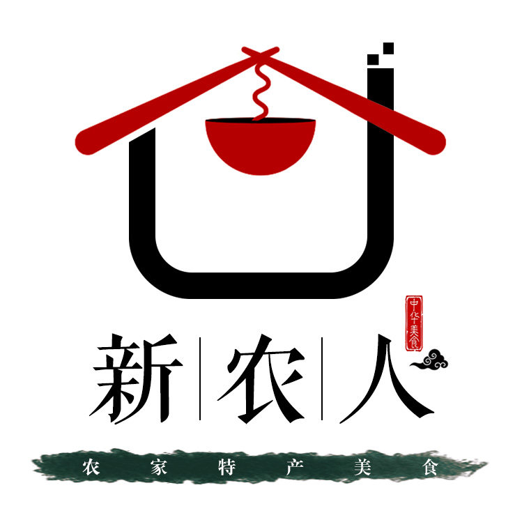 新农人特产美食的LOGO