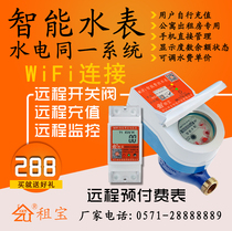 Smart water meter 4G electricity meter wifi prepaid mobile phone NB remote control home rental apartment school rental treasure