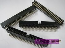 Connector simple horn seat welding plate type DC3-50PL 2*25 90 degree bending foot spacing 2 54MM