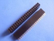 Double-row female Seat 2*20p spacing 2 54mm