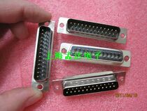 D-SUB wire-welded RS232 parallel connector DB-25P male head vinyl two-row black half Gold