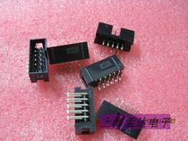 Connector simple horn seat welding plate type DC3-10PL 2*5 curved foot 90 degree spacing 2 54MM