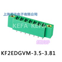 Kefa Electronics factory direct plug-in PCB terminal blocks KF2EDGVM spacing 3 5 3 81MM