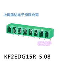 PLUGGABLE PCB terminal BLOCKS KF2EDG15R-5 08 Curved foot welding plate spacing 5 08MM