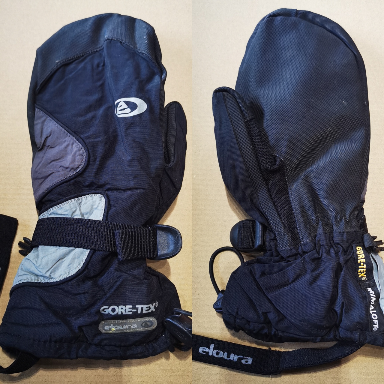 Single-Winter cold-proof thickening insulation motorcycle plus velvet anti-fall protection cotton racing gloves motorcycle defect-210115