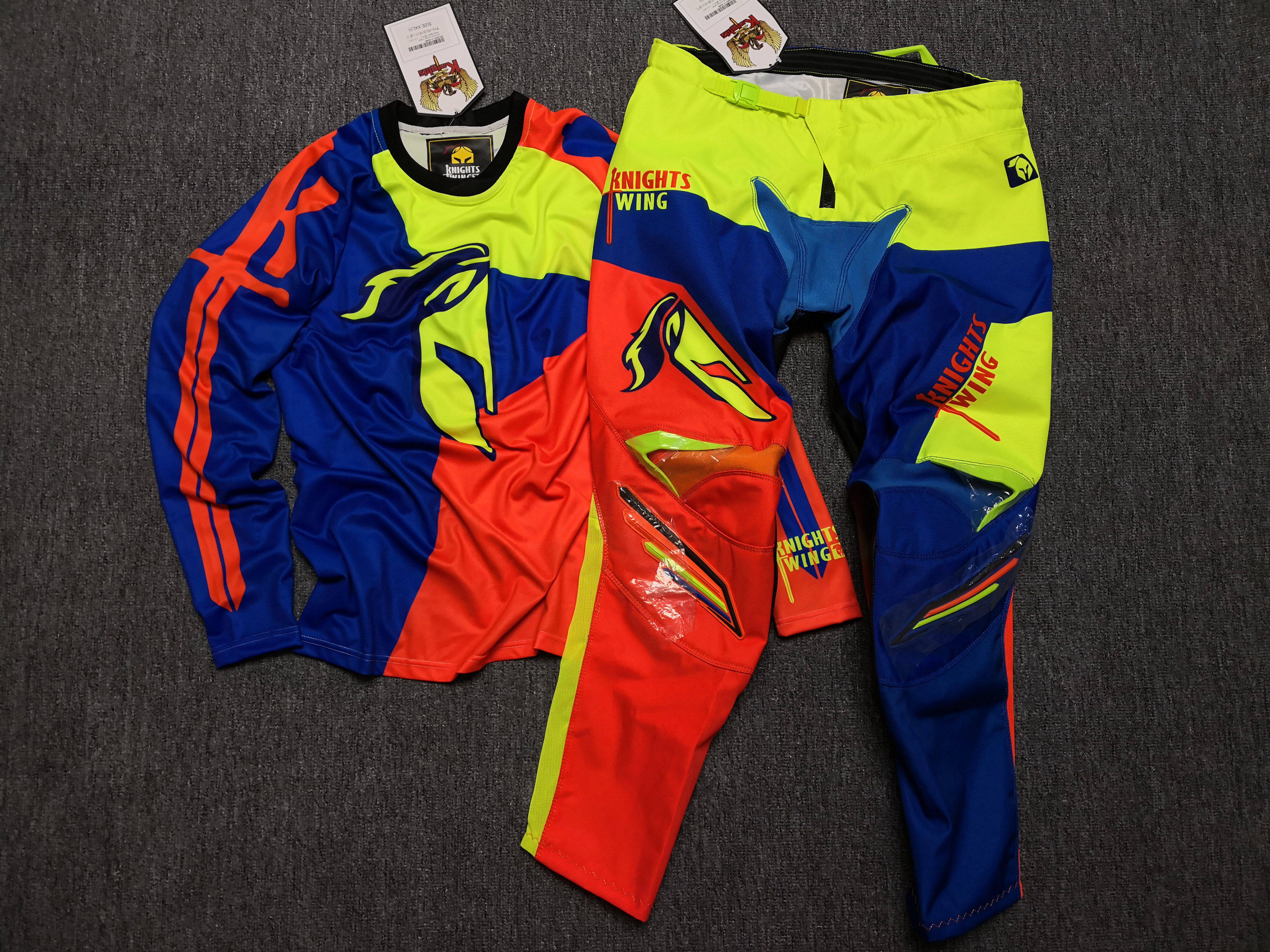 New WK Wing Rider Cross-country Suit Locomotive Riding Suit Racing All Season Summer Bull Leather Anti-Scalding Super Size