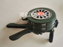 Aluminum alloy hand-cranked alarm Hand-cranked alarm without power supply Portable hand-cranked alarm LK-100