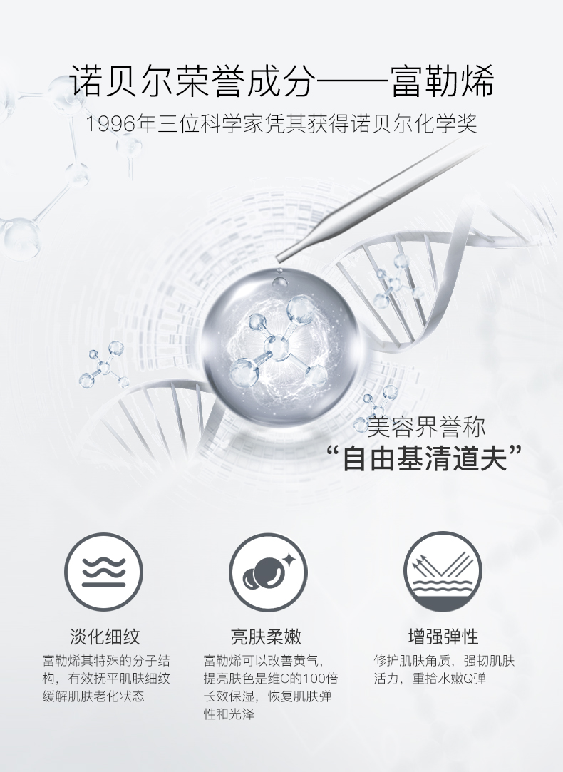 美肌颜 寡肽冻干粉套盒 紧致细腻舒缓痘肌 44支 图4