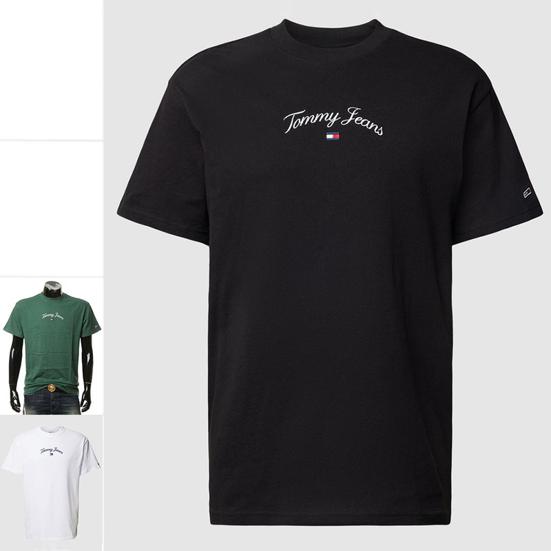 Tommy Hilfiger Men's Casual Short-Sleeved Round Neck T-Shirt Dm0Dm16835