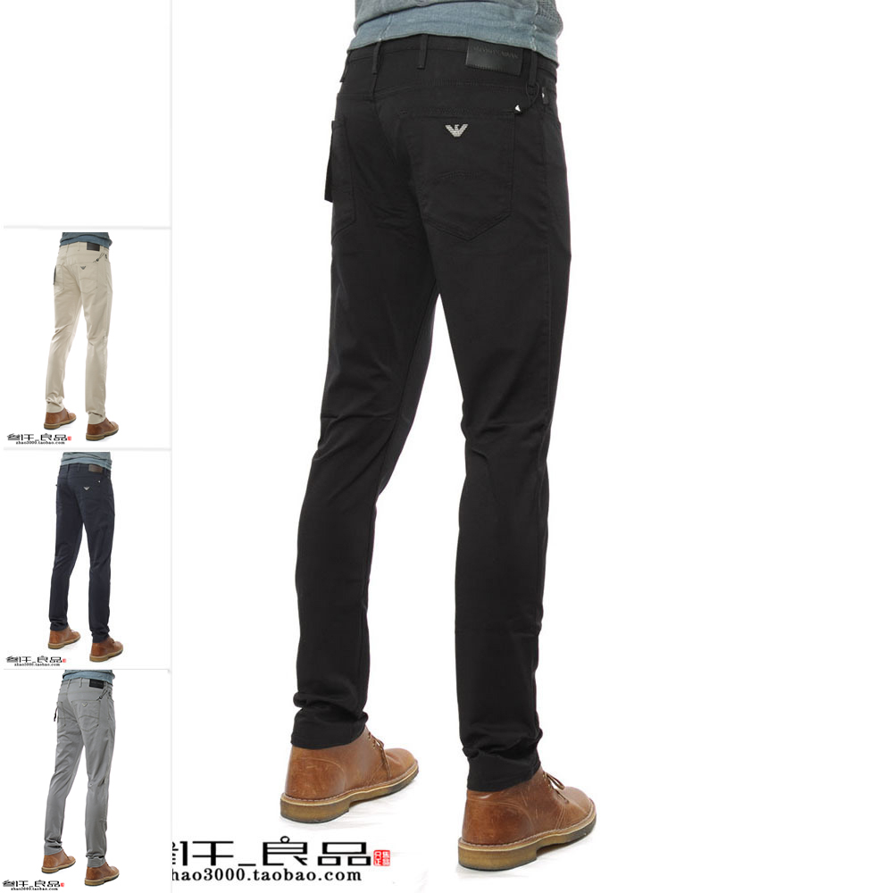  Emporio Armani EA Yamanii Men's sashimi pants casual pants 8N1J06 1N0LZ