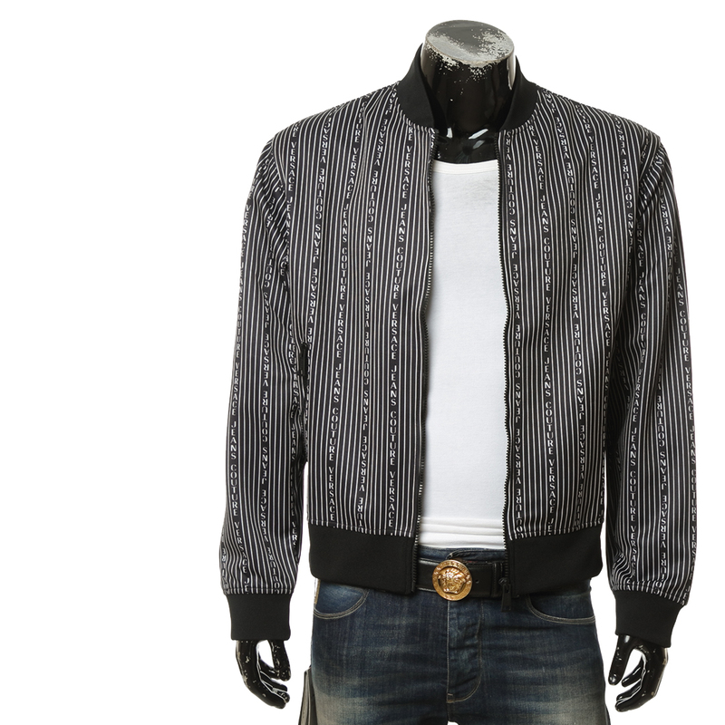 Versace Jeans Vj Versace Men's Trendy Baseball Jacket 75Gai300 Fs112