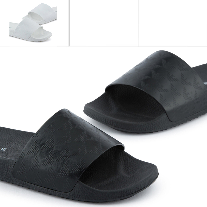 Emporio Armani Ea Armani Eagle Logo Men's Casual Slippers X4P114 Xf622