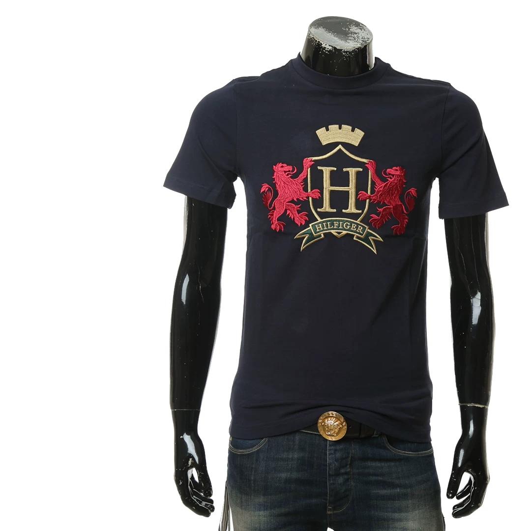 Футболка с короткими рукавами Tommy Hilfiger, с вышивкой