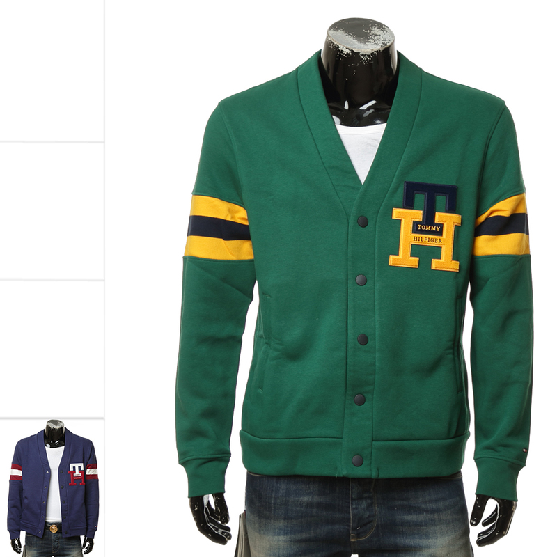 Tommy Hilfiger Fashion V-Neck Cardigan Jacket Men's Sweatshirt Mw0Mw29333