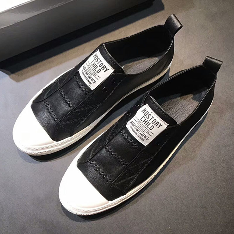 European station 2022 summer new loafers men's shoes a pedal casual loafers Korean version trend breathable skateboard shoes