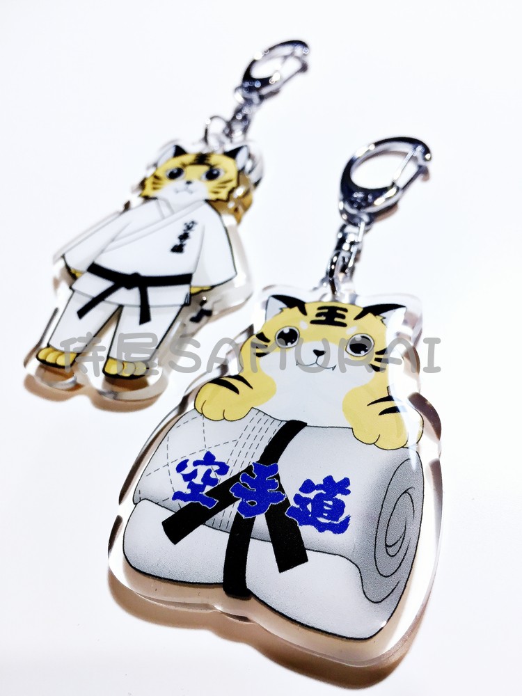 Spot ● Karate Tiger Key button ● Karate surrounding gift package hanging parts