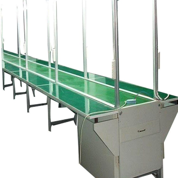 Assembly Line Logistics Sorting Conveyor Belt Antistatic Conveyor Pvc Belt Climbing Conveyor Bench Operating Table