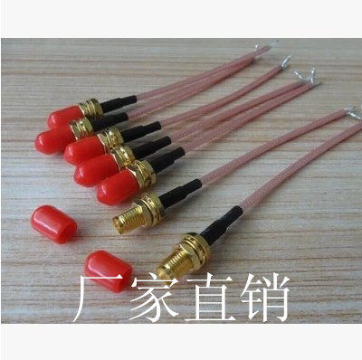 SMA (outer screw inner hole) RG316 jumper 10cm suitable for retrofitting various wireless routers RG316 silver-plated wire