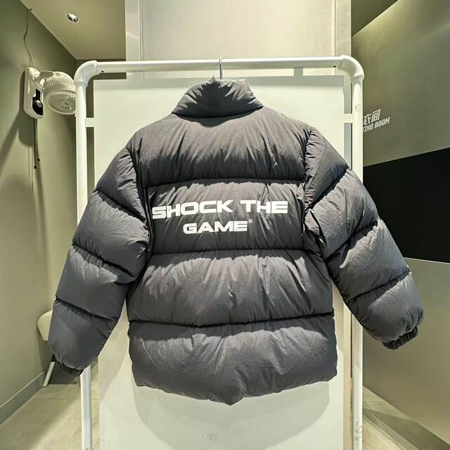 ANTA Children's 2024 Winter New Boys Basketball Loose Stand Collar Warm Down Jacket 352441903