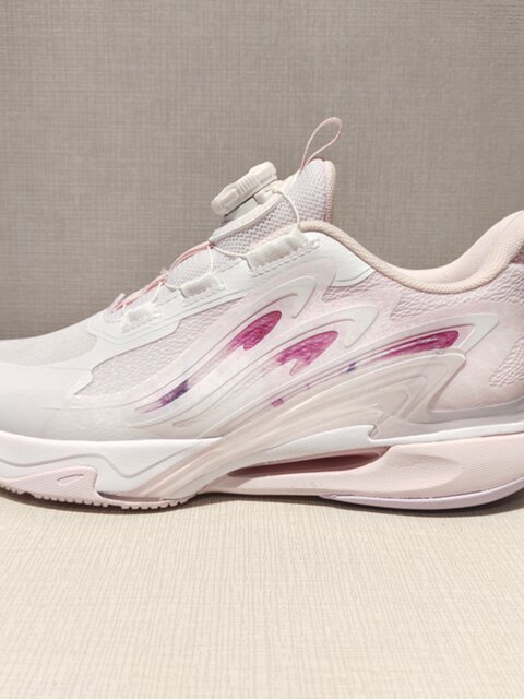 ANTA Children's Shoes 2024 Spring New Style Big Girls Button Light Casual Sports Running Shoes 322415513