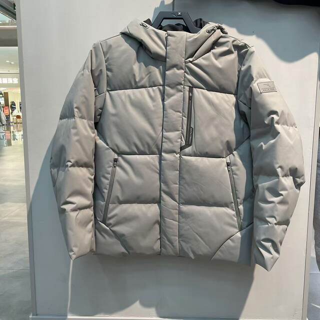 ANTA Quick Warm Down丨Short Down Jacket Men's Winter Windproof Warm Hooded Cotton Jacket 152517918S