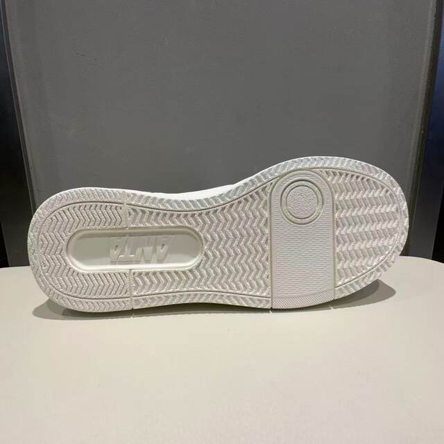 ANTA C37 sneakers丨Soft sole comfortable sneakers women's casual simple white shoes skateboard sneakers 122538022