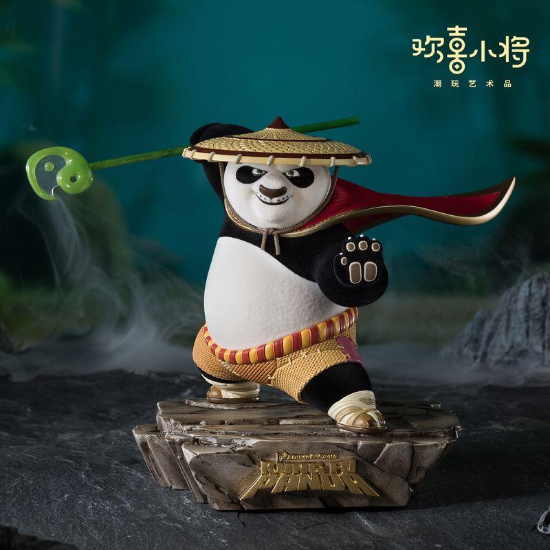 Happy Little Warrior Kung Fu Panda: Dragon Hero Officially Licensed Pvc Material Trendy Toy Figure Desktop Ornament Happy Little Warrior Kung Fu Panda: Dragon Hero Officially Licensed Pvc Material Trendy Toy Figure Desktop Ornament