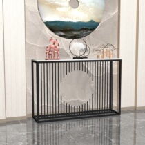 Rock board Xuanguan Table Chinese light extravaganza Decorative Table Hallway End View Terrace Modern Bar Case Entrance to the Wall Table Ultra Narrow