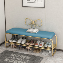 Light Extravagant Shoes Stool Home Doorway Can Sit Shoes Cabinet Integrated Minima Modern Entrance Doors Entrance Shoes Nordic Wearing Shoes Benches