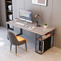Nordic Rockboard Computer Desk Desktop Modern Minimalist Desk Bench Home Writing Marble Light Extravagant Desk