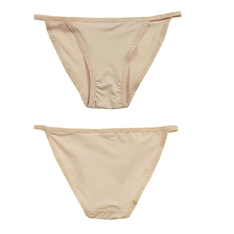 Swimsuit anti-walking light exposure Tiny pants T-pants Lady sanitary pants Bikini Swimsuit Inner Lap Pants Low Waist Pants Head