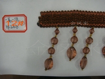 Pearl Lace Curtain Decoration Lantern Lightcage Lightball Accessories Flow Surface Lagoon Row Beard Coffee Spike 12-A 0