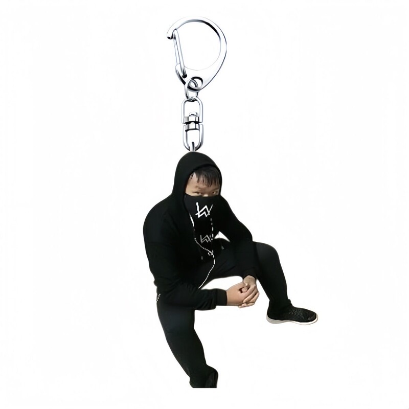 Quirky Jiahao Keychain, Abstract and Mysterious Group Merchandise, Acrylic Student Backpack Pendant, Gift for Classmates