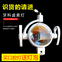Dental Comprehensive Dental Chair Shadowless Operating Light Oral Examination Light Illuminating Light Dental Halogen Lamp Dental Chair Accessories