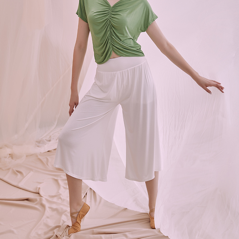 Loose High Waist Classical Dance 70% Pants Dress Modale Flutter China Modern Dance Practice Dancer Pants Children