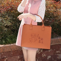 Кофейный, 40×30×15см, делается под заказ, с печатью вашего логотипа