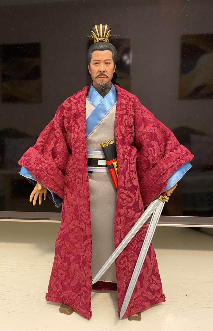 兵人1/6 古代系列 三國 水滸傳 錦衣衛 衣服服飾 外袍 長袍 包郵