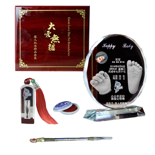 Хваталка для новорожденных, отпечатки рук и ног, чернильная подушечка, сувенир для младенца, «сделай сам», подарок на день рождения