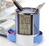 Электронный календарь, модный универсальный держатель для ручек для школьников, делается под заказ, с печатью вашего логотипа