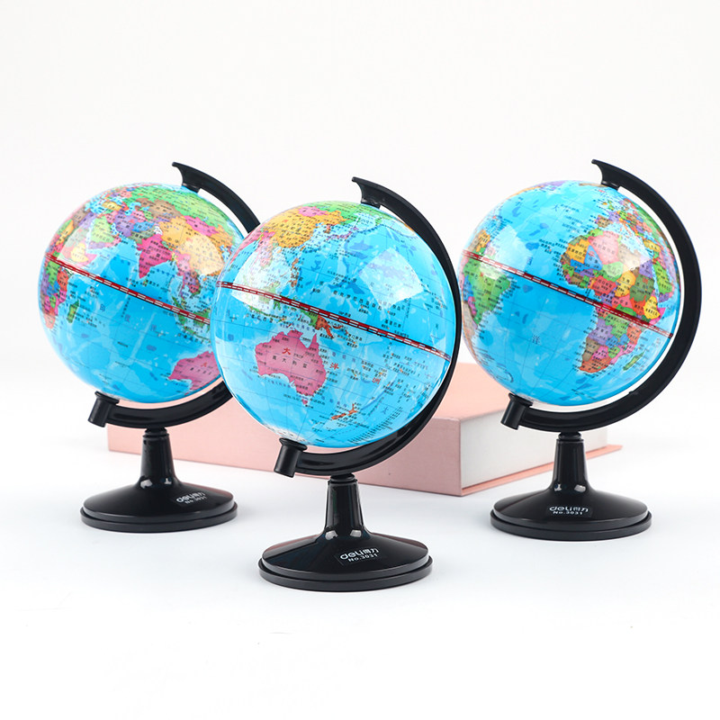 Mid-number globe students use standard geo-teaching office pendulum pieces children study teaching aids HD version junior high school