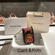 CaritKoty high-end mini small bag 2023 new niche retro chain mobile phone bag female Messenger bag