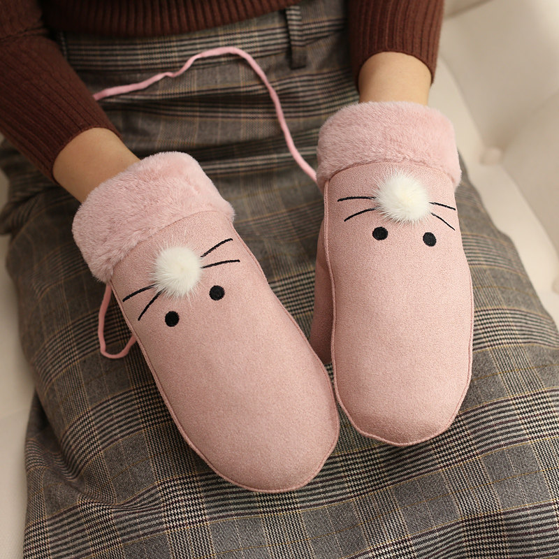 Gants pour femme CHARMING SMILE en Cachemire - Ref 3156148 Image 1