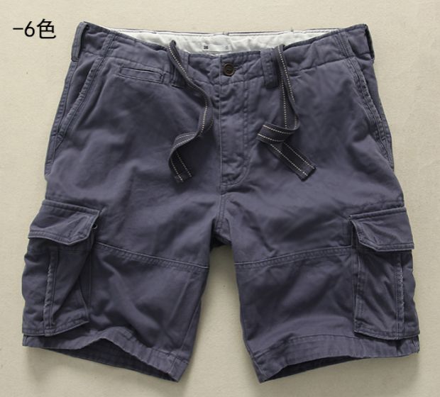 Giải phóng mặt bằng hè 2018 nam cotton mới dụng cụ quần short xu hướng quần ống rộng giản dị quần áo nam