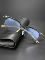 Мудюан Каошуай Японский ретро Ультра -светлые чистые титановые очки рамки Сиркал Кадр и Инженерный Матери