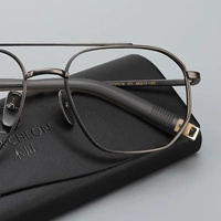 木川 Выпускник Большой рамный двойной луча мужская большая поверхность, чистого титанового стекла Полигона черная рама рама зеркала может быть оборудована цветовыми глазами миопий