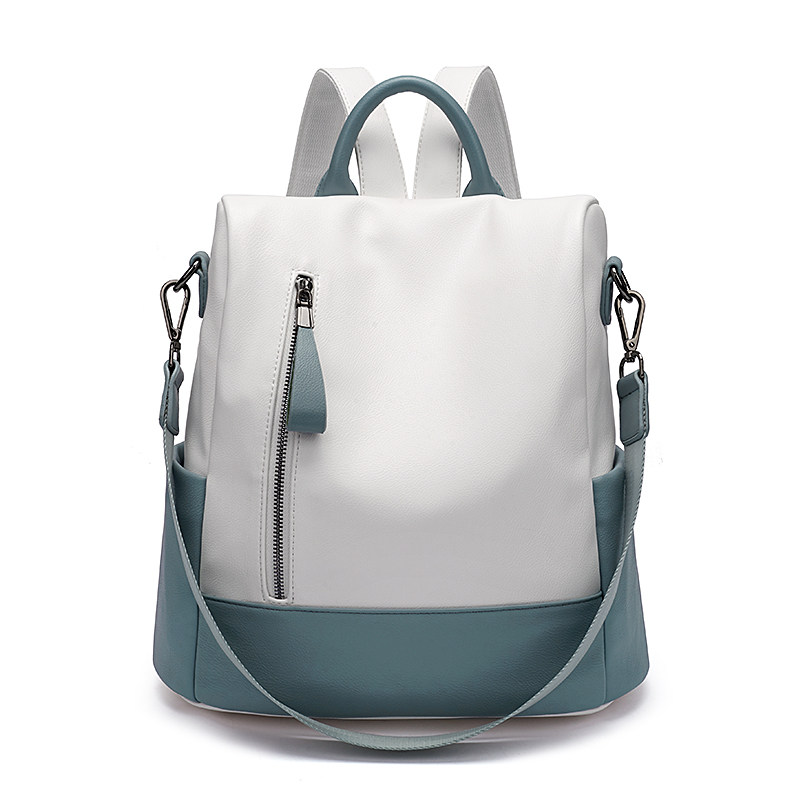 Real leather rear shoulder bag ladies 2022 new fashion 100 hitch minimalist about large capacity Soft leather bag ladies waterproof travel bag