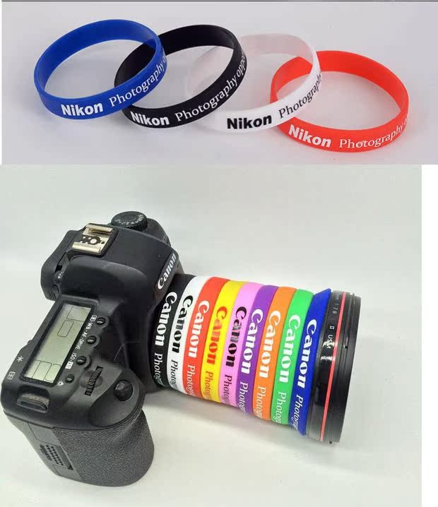 SLR camera cao su / tạp dề / Apron / quay quanh / vòng zoom được trang trí bằng da / cao su ống kính vòng - Phụ kiện máy ảnh DSLR / đơn chân máy quay phim