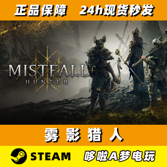 Steam Genuine Mistfall Hunter Brand New Account White Account Steam Genuine Mistfall Hunter Brand New Account White Account